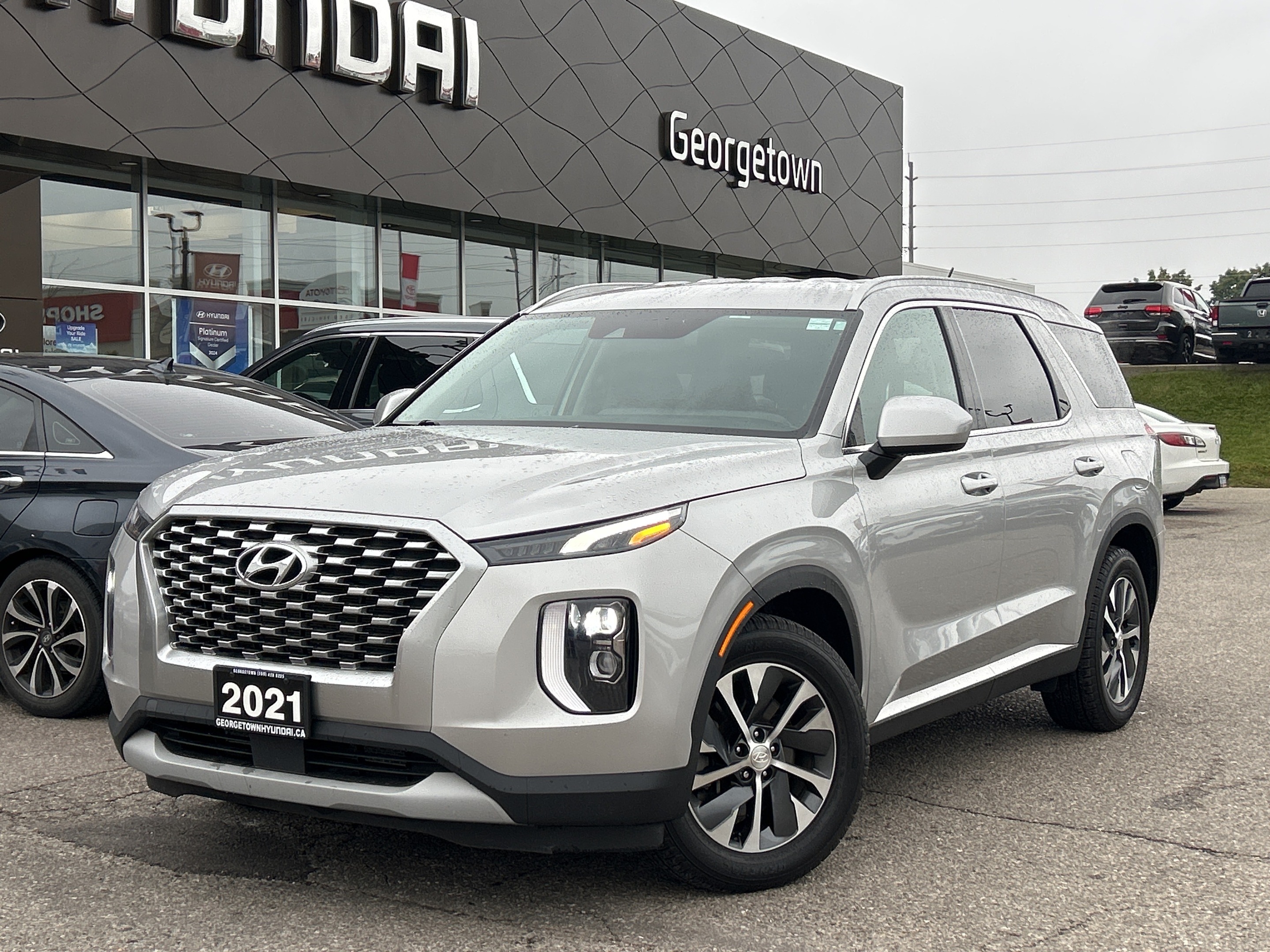Silver 2021 Hyundai Palisade Essential FWD SUV / Crossover Automatic
