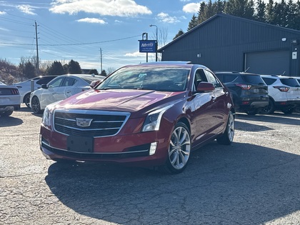 Red 2016 Cadillac ATS 2.0T Premium AWD Sedan All-Wheel Drive 8-Speed Automatic