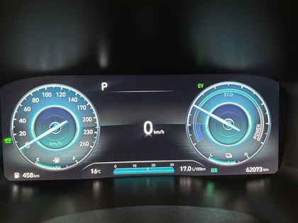 used 2021 Hyundai Santa Fe Hybrid car, priced at $31,688