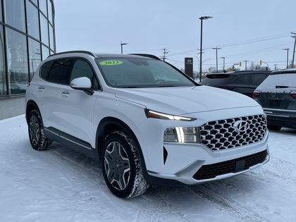 used 2023 Hyundai Santa Fe Hybrid car, priced at $37,200