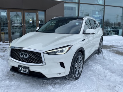 used 2021 INFINITI QX50 car, priced at $34,696