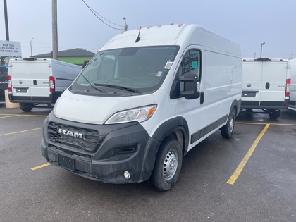 White 2025 RAM ProMaster 2500 Tradesman 136 High Roof Cargo Van FWD Van Front-Wheel Drive Automatic