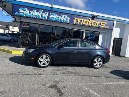 Blue 2014 Chevrolet Cruze Sedan Front-Wheel Drive 6-Speed Automatic