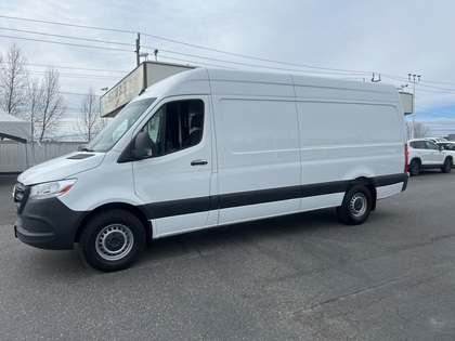 White 2023 Mercedes-Benz Sprinter Cargo 2500 170 High Roof RWD Van Rear-Wheel Drive 9-Speed Automatic