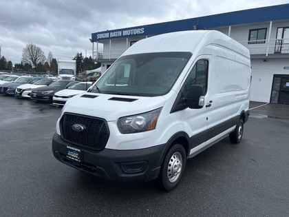 White 2024 Ford Transit Cargo Van Rear-Wheel Drive Automatic