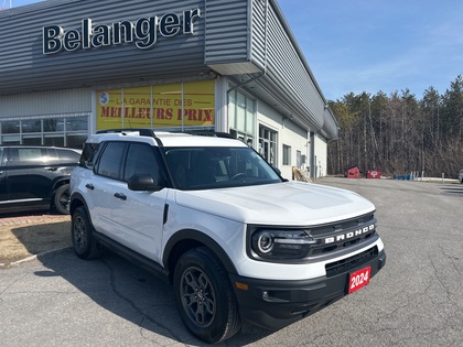 White 2024 Ford Bronco Sport Big Bend AWD SUV / Crossover All-Wheel Drive Automatic