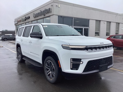White 2026 Jeep Grand Wagoneer 4WD SUV / Crossover Four-Wheel Drive 8-Speed Automatic