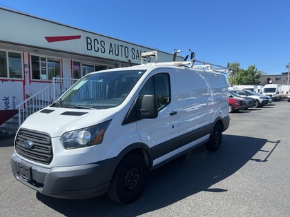 White 2016 Ford Transit Cargo 150 3dr SWB Low Roof with Sliding Passenger Side Door Van Rear-Wheel Drive 6-Speed Automatic