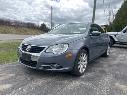 Gray 2009 Volkswagen Eos Trendline Convertible Automatic
