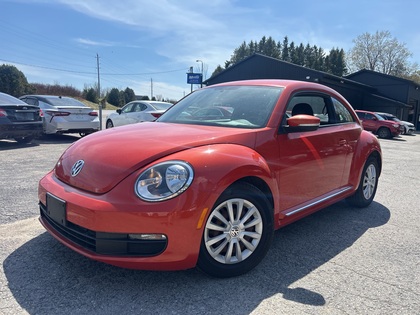 Orange 2016 Volkswagen Beetle Trendline Hatchback Automatic