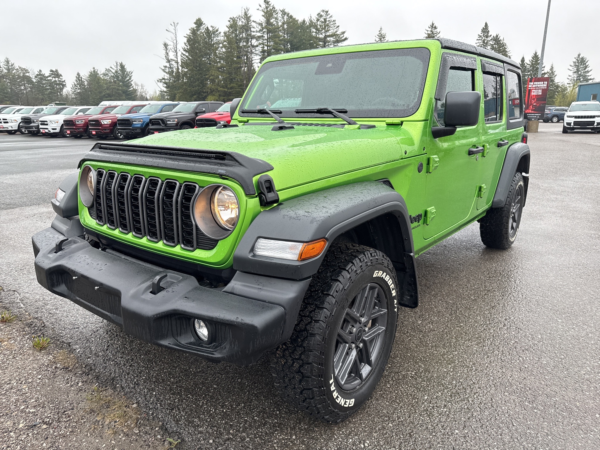 2025 Jeep Wrangler Sport S - Dual exhaust - htd seats/wheel
