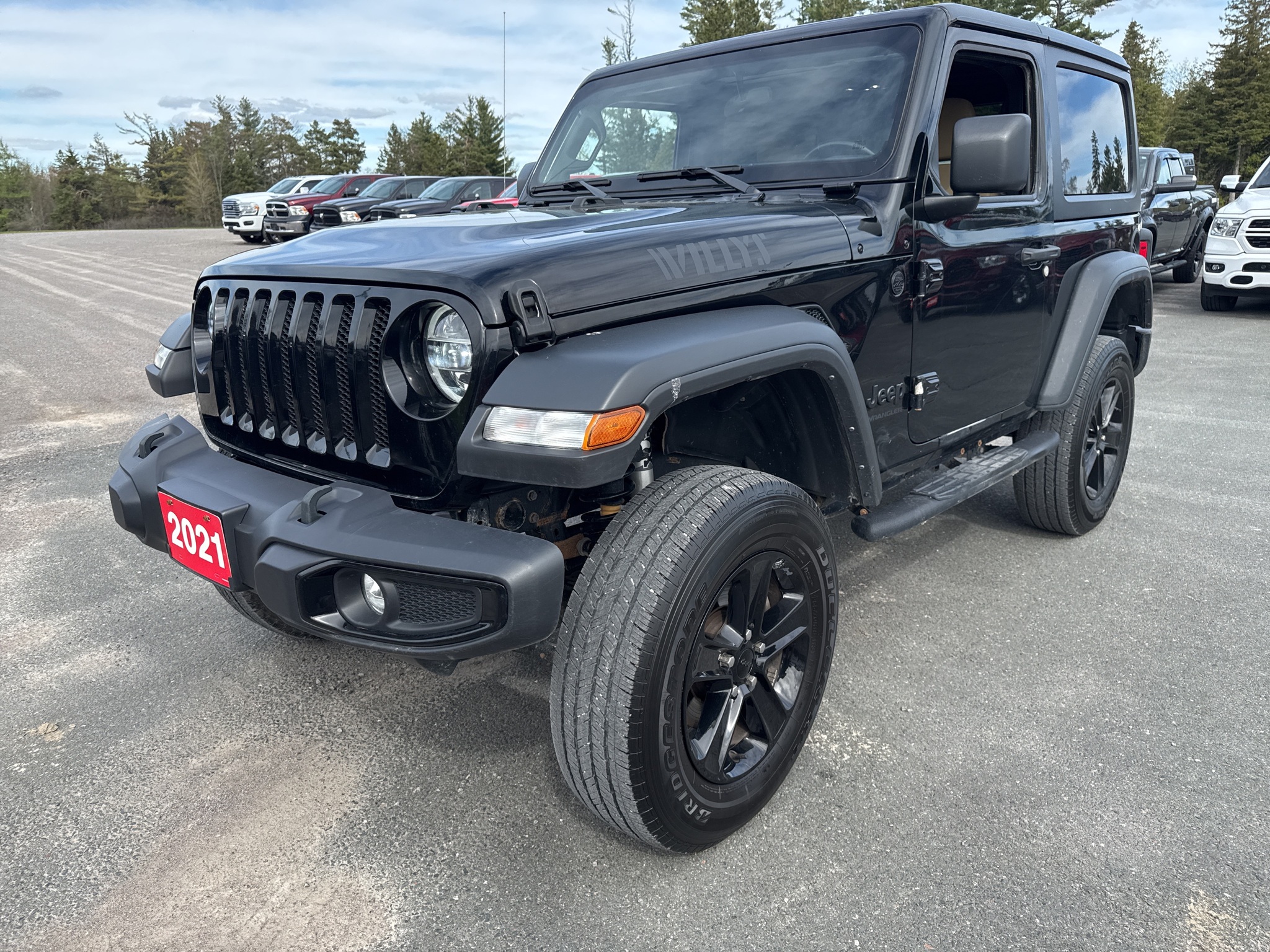 2021 Jeep Wrangler Willys - manual