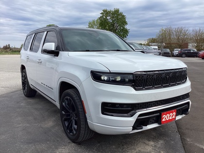 White 2022 Jeep Grand Wagoneer Series II 4WD SUV / Crossover Four-Wheel Drive 8-Speed Automatic