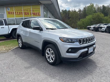 Silver 2024 Jeep Compass North 4WD SUV / Crossover Automatic