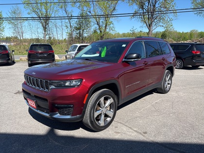 Red 2022 Jeep Grand Cherokee L Limited 4WD SUV / Crossover Four-Wheel Drive Automatic