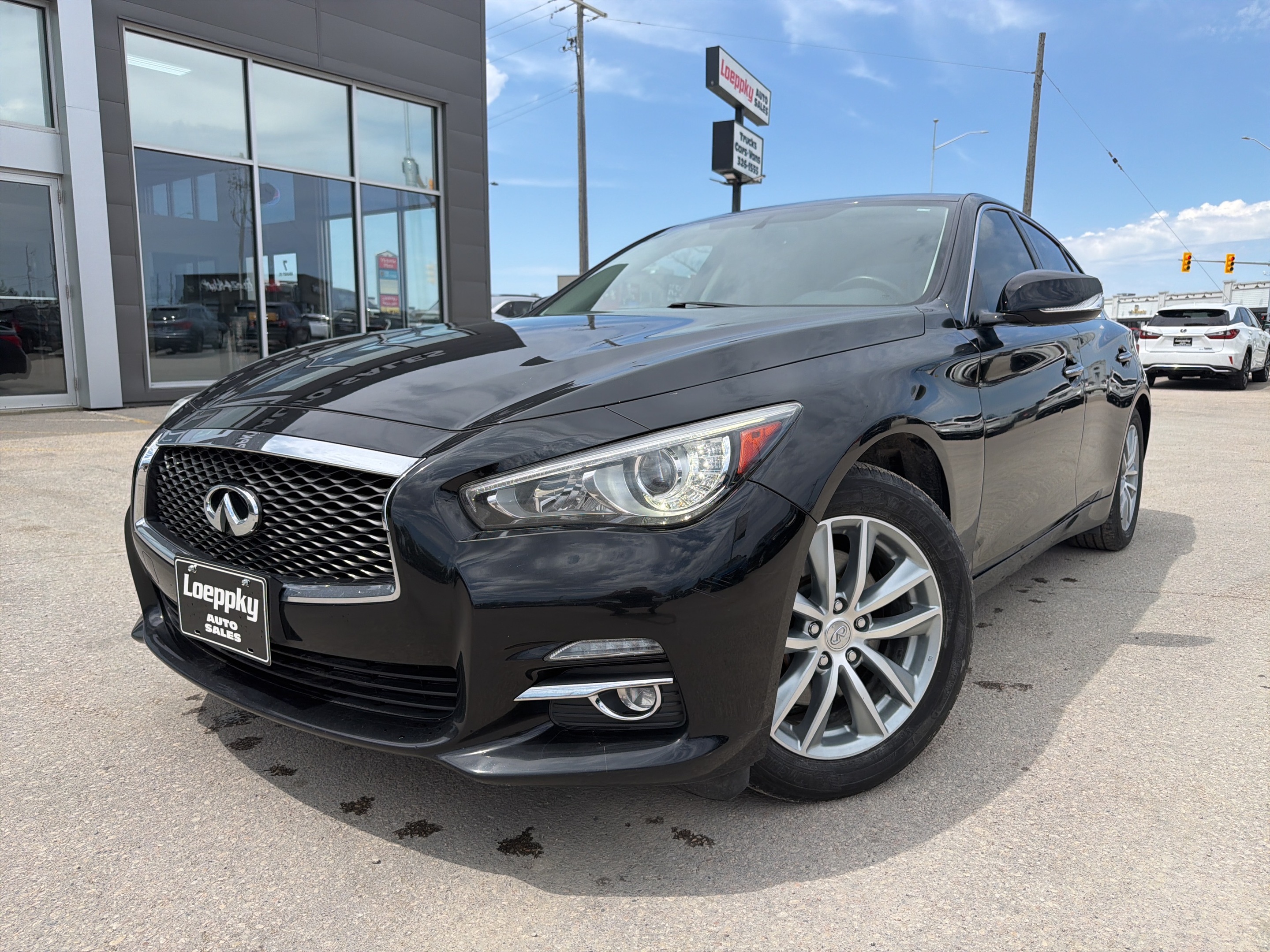 Black 2016 INFINITI Q50 2.0t AWD Sedan All-Wheel Drive 7-Speed Automatic