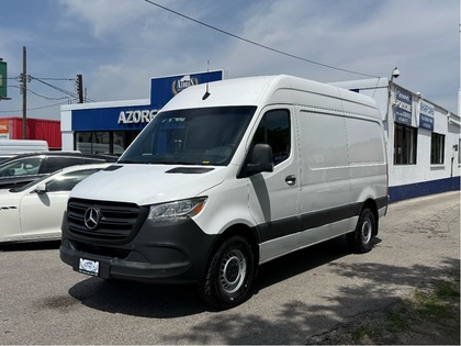 White 2022 Mercedes-Benz Sprinter Cargo 2500 144 V6 RWD Van 4X2 7-Speed Automatic