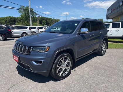 Blue 2021 Jeep Grand Cherokee Limited 4WD SUV / Crossover Four-Wheel Drive Automatic