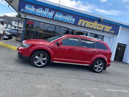 Red 2017 Dodge Journey Crossroad AWD SUV / Crossover All-Wheel Drive 6-Speed Automatic