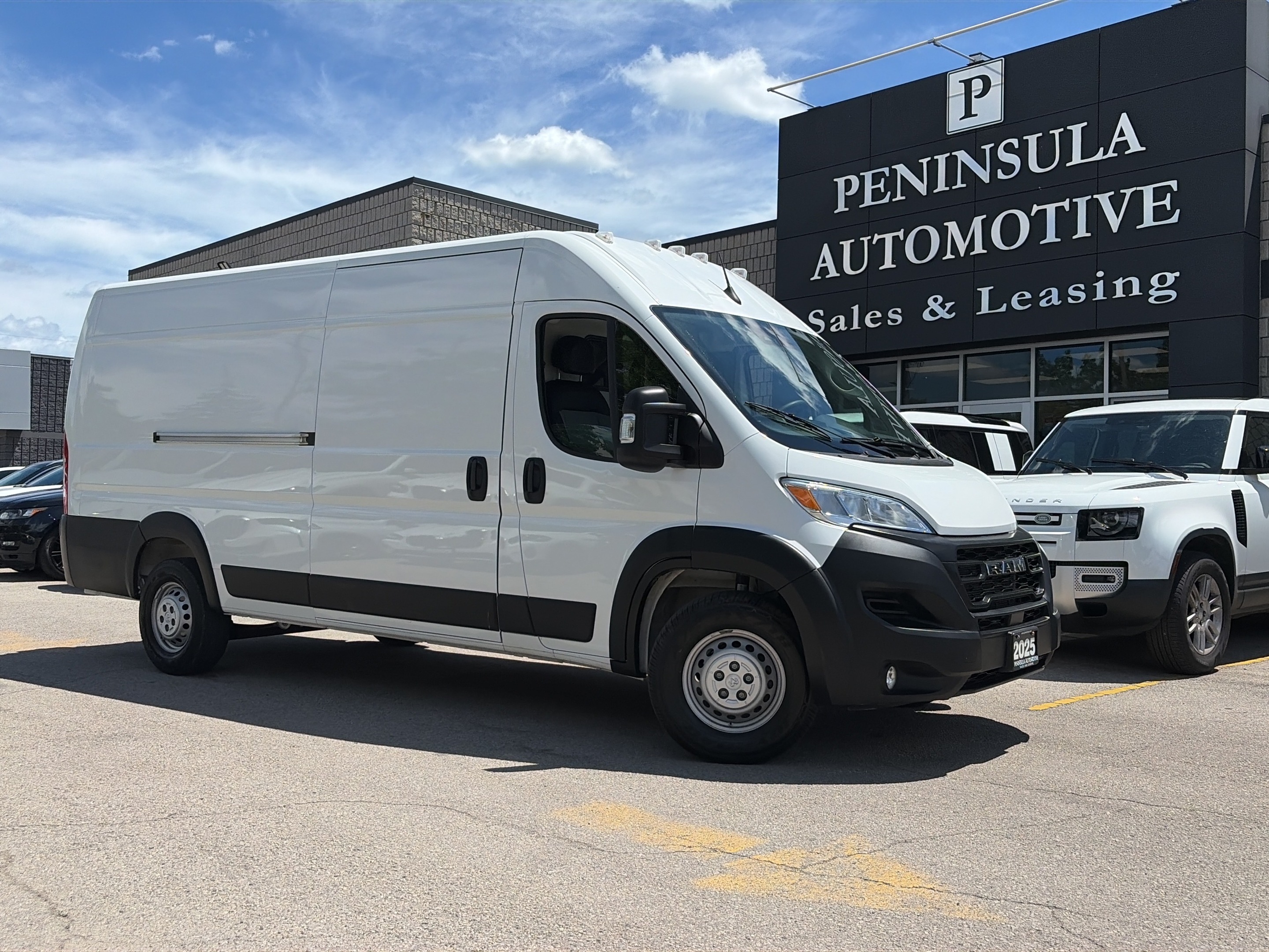 Bright White 2025 RAM ProMaster Van Front-Wheel Drive Automatic