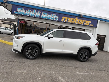 White 2025 Toyota Grand Highlander Hybrid SUV / Crossover All-Wheel Drive 6-Speed Automatic