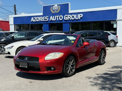 Orange 2011 Mitsubishi Eclipse Spyder Convertible 6-Speed Manual