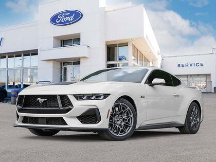White 2025 Ford Mustang GT Fastback RWD Coupe Rear-Wheel Drive 6-Speed Manual