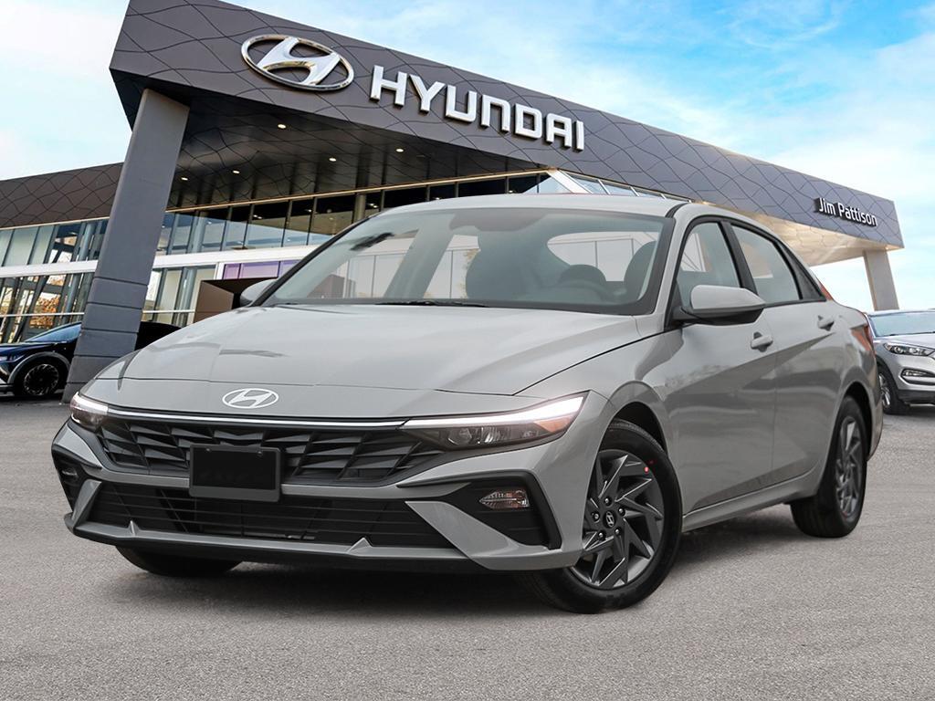 Gray 2026 Hyundai Elantra Essential FWD Sedan Continuously Variable Transmission