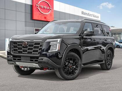Black 2026 Nissan Armada SUV / Crossover Four-Wheel Drive Automatic