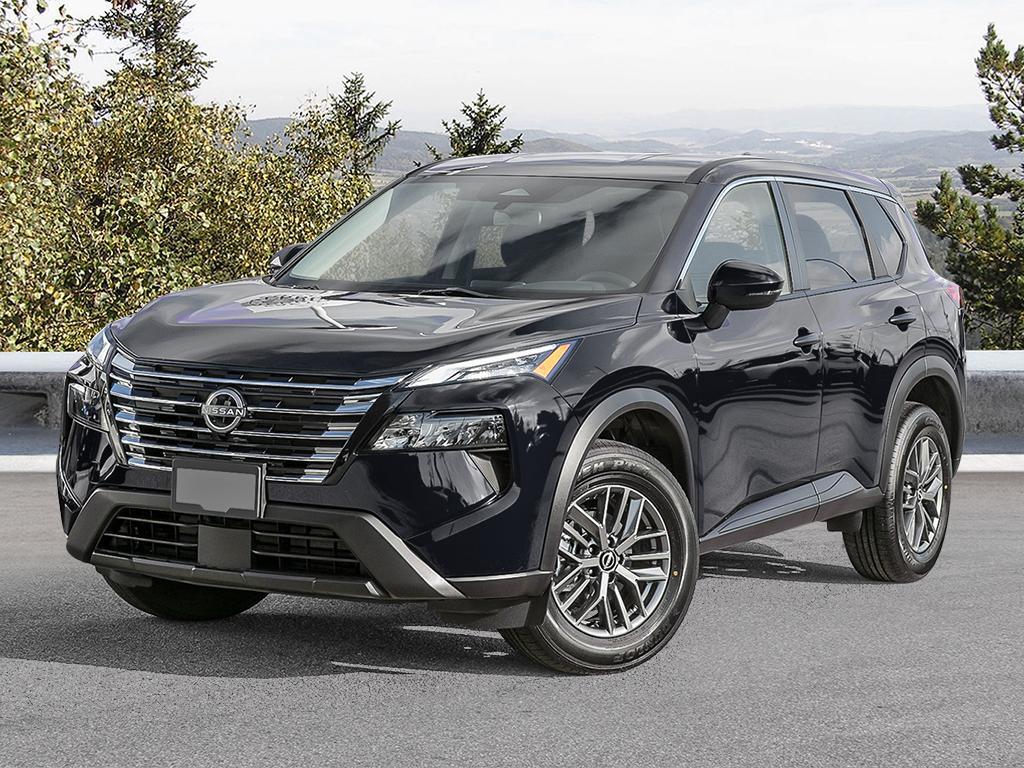 Black 2026 Nissan Rogue S AWD SUV / Crossover All-Wheel Drive Continuously Variable Transmission
