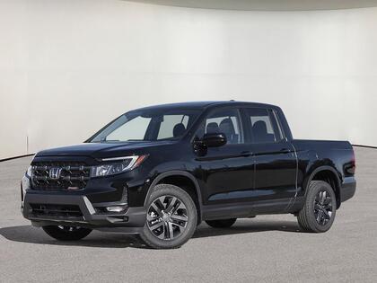 Black 2026 Honda Ridgeline Pickup Truck All-Wheel Drive Automatic