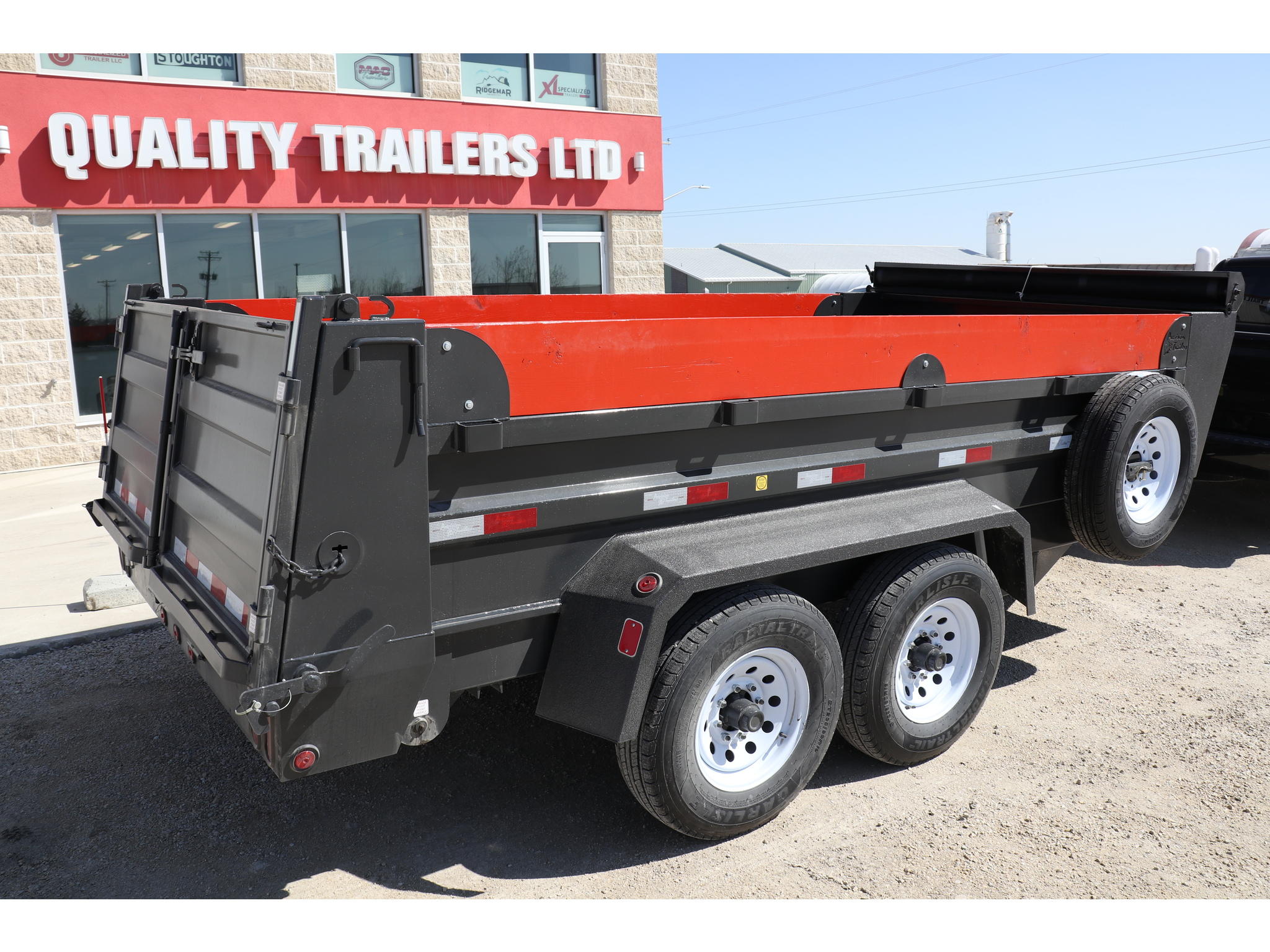 2025 Precision Trailer 14' Dump