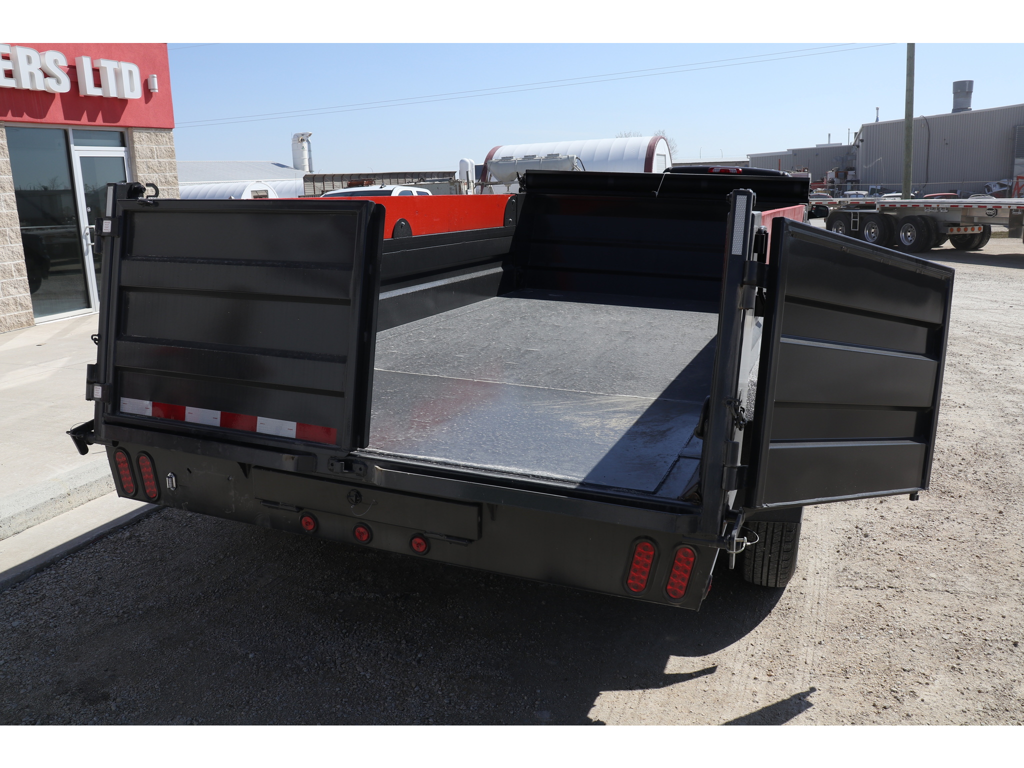 2025 Precision Trailer 14' Dump