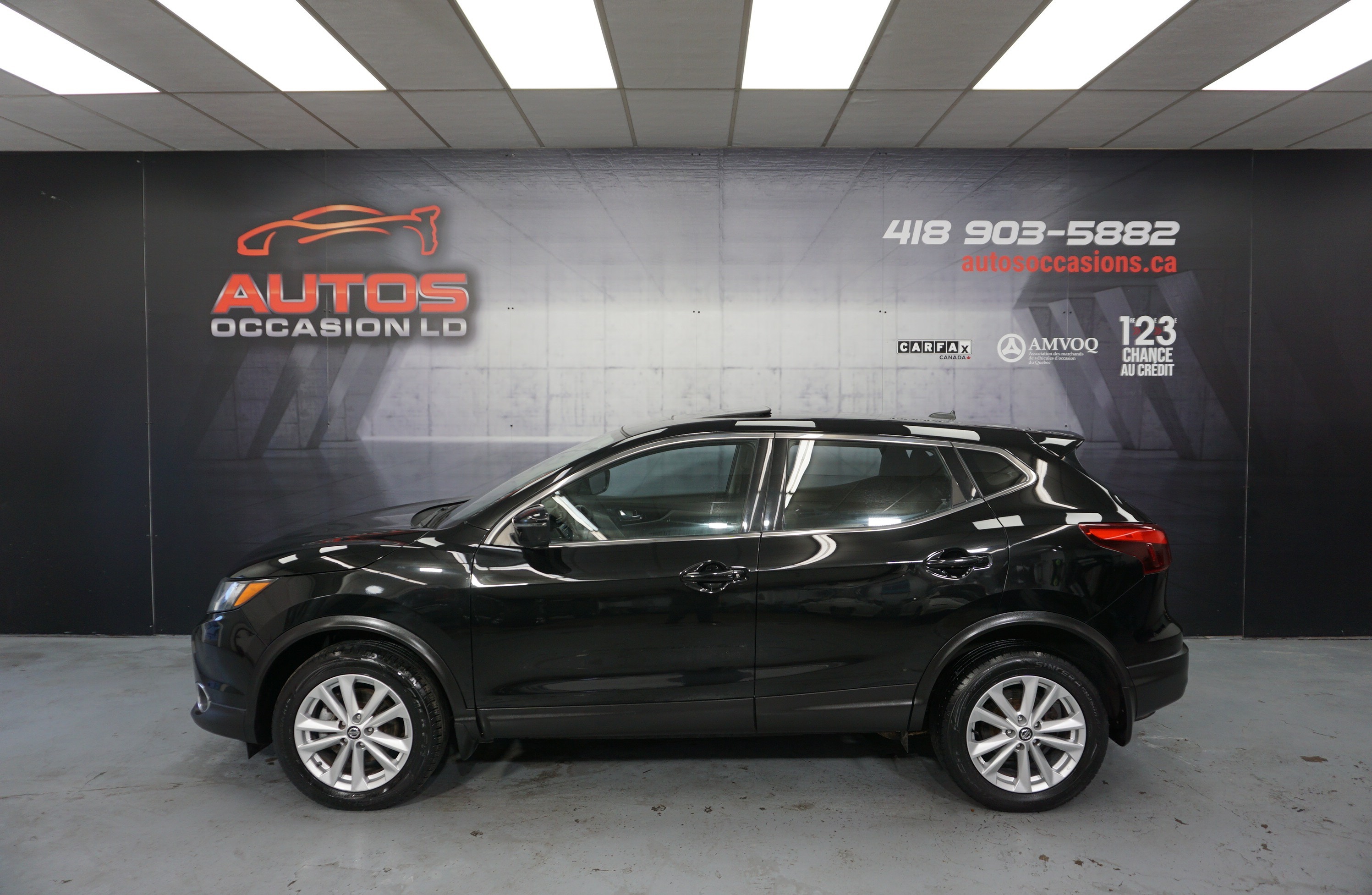2018 Nissan Qashqai SV AWD AUTO / TOIT OUVRANT / SIÈGE CAME 119 092 KM