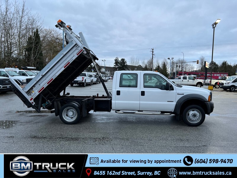 2005 Ford F-550 / Crew Cab / Dump Truck / 2wd / Diesel
