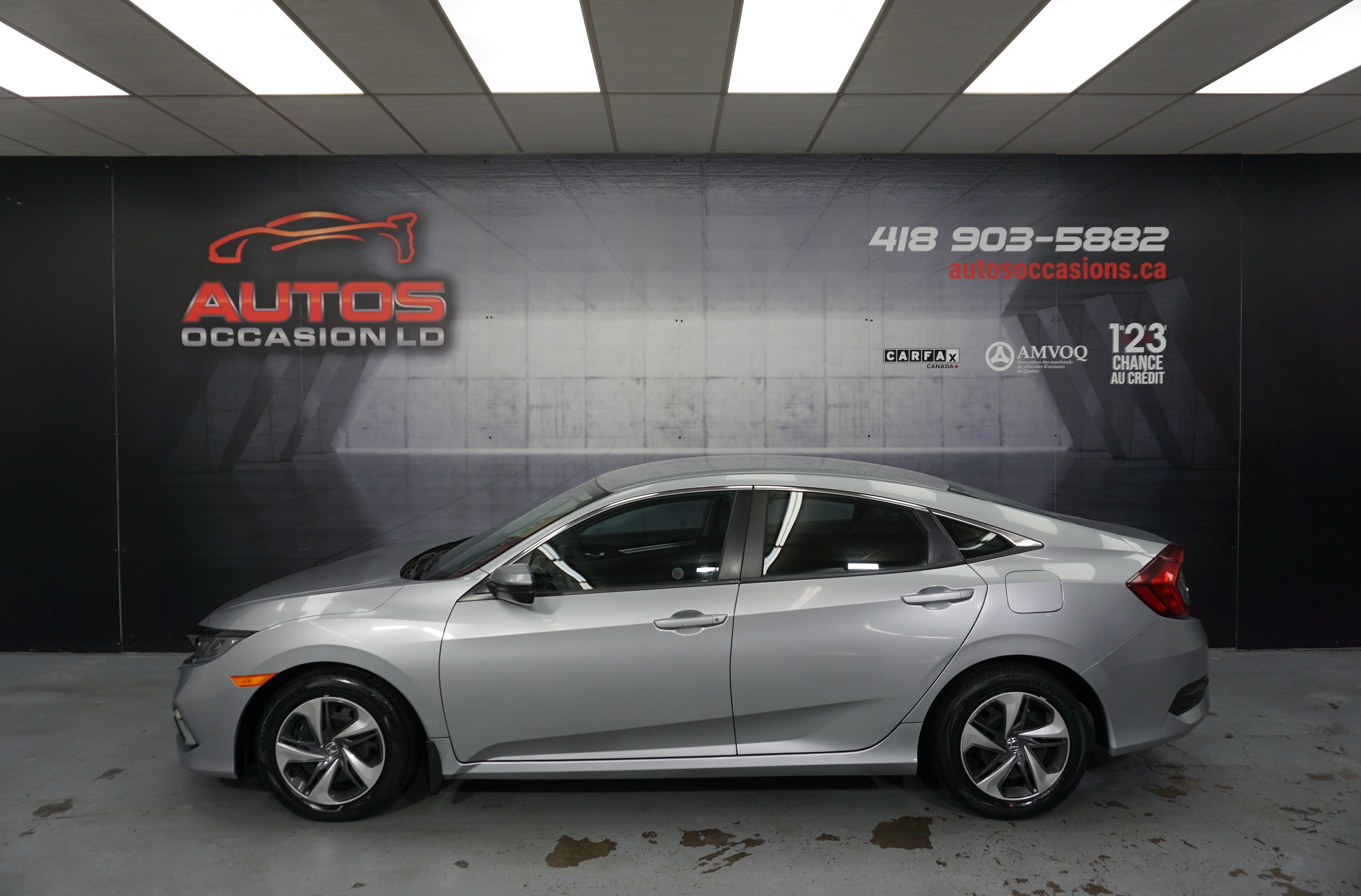 2021 Honda Civic Sedan LX CVT AUTO FULL ÉQUIPÉ A/C SIÈGE CAMERA 62 547 KM