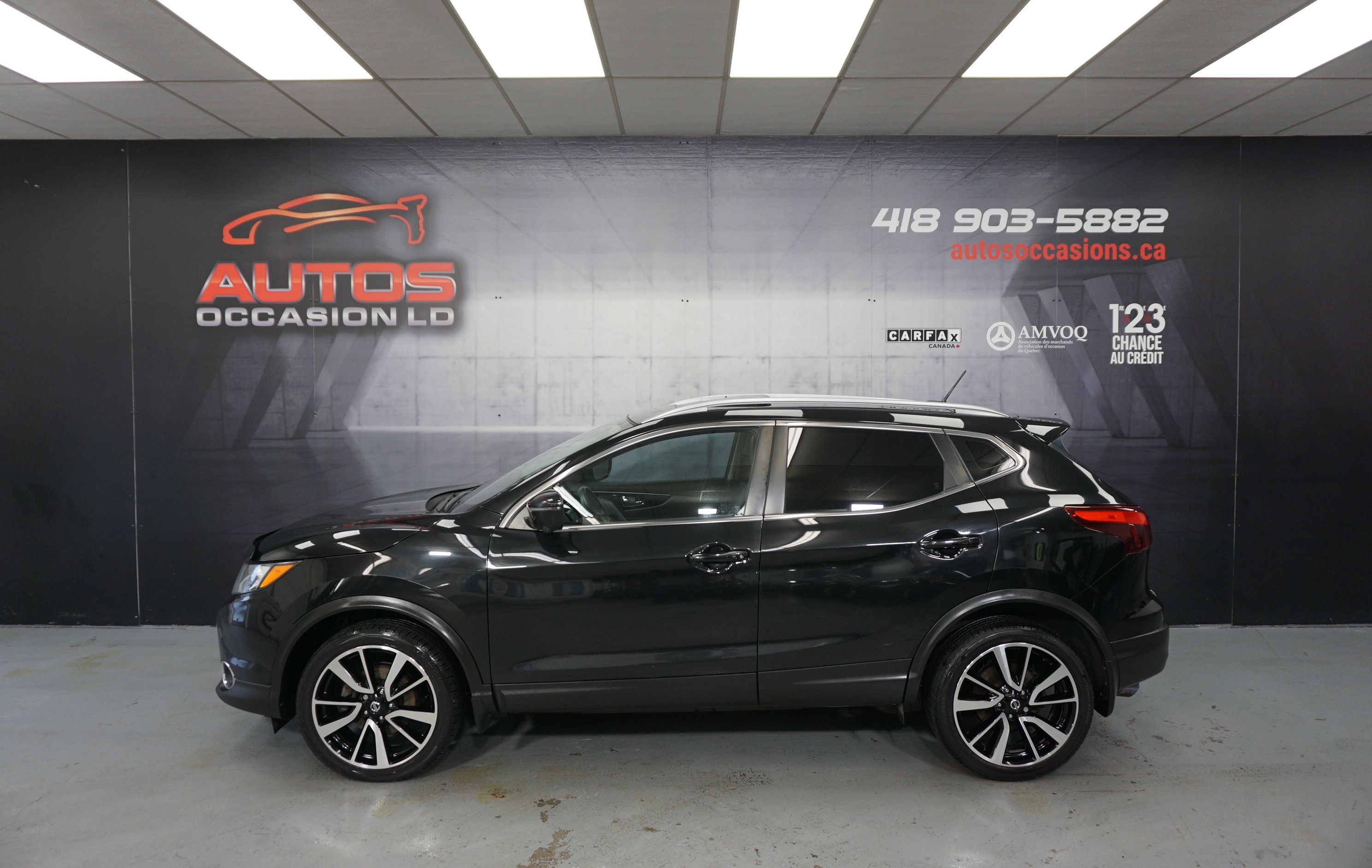 2018 Nissan Qashqai SL AWD AUTO CUIR TOIT CAMERA 360 GPS NAV 62 055 KM
