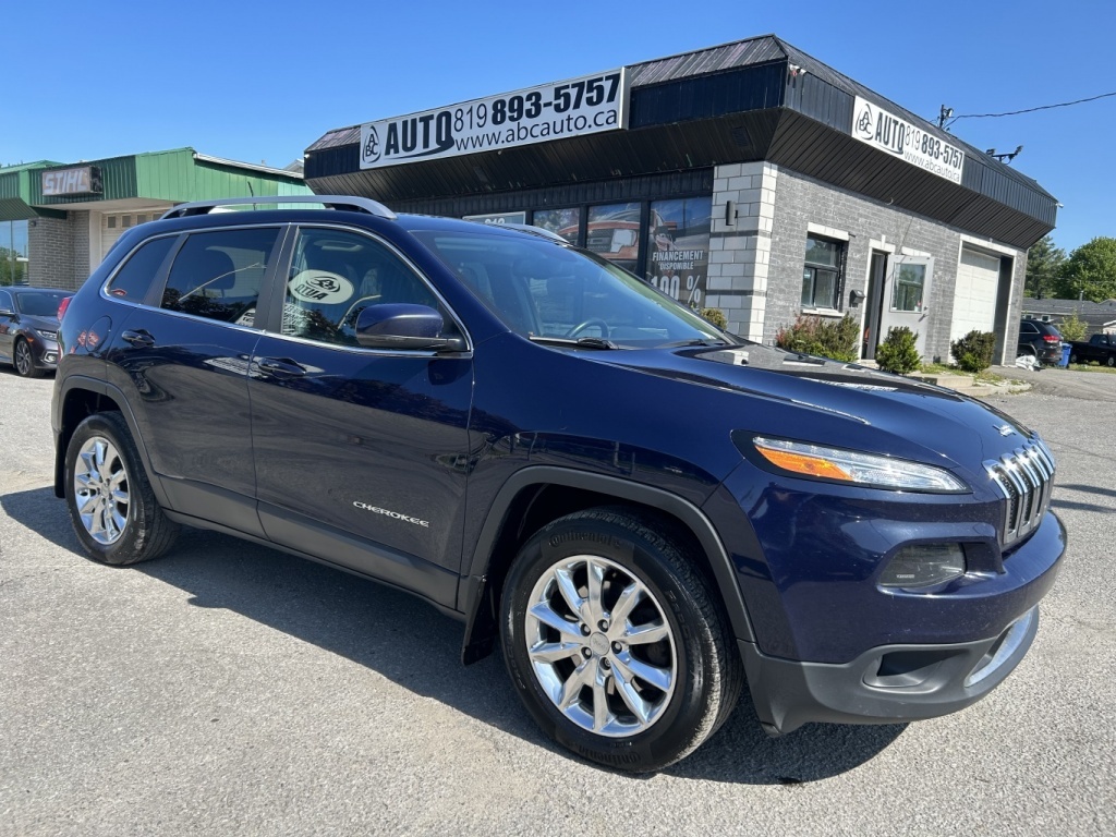 2016 Jeep Cherokee 85/Wkly Limited 4x4 Panoramic Sunroof Navigation C