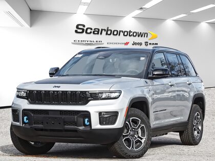 Silver 2022 Jeep Grand Cherokee 4xe Trailhawk 4WD SUV / Crossover Four-Wheel Drive 8-Speed Automatic