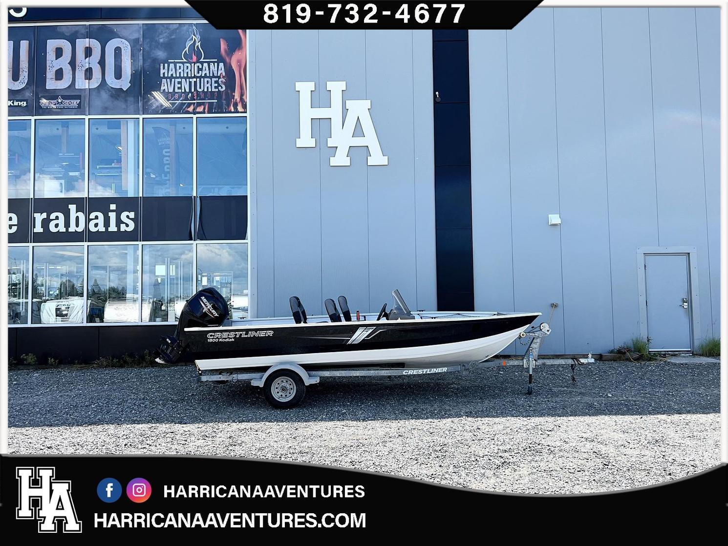 2020 Crestliner kodiak 18 sc a partir 69$ par sem