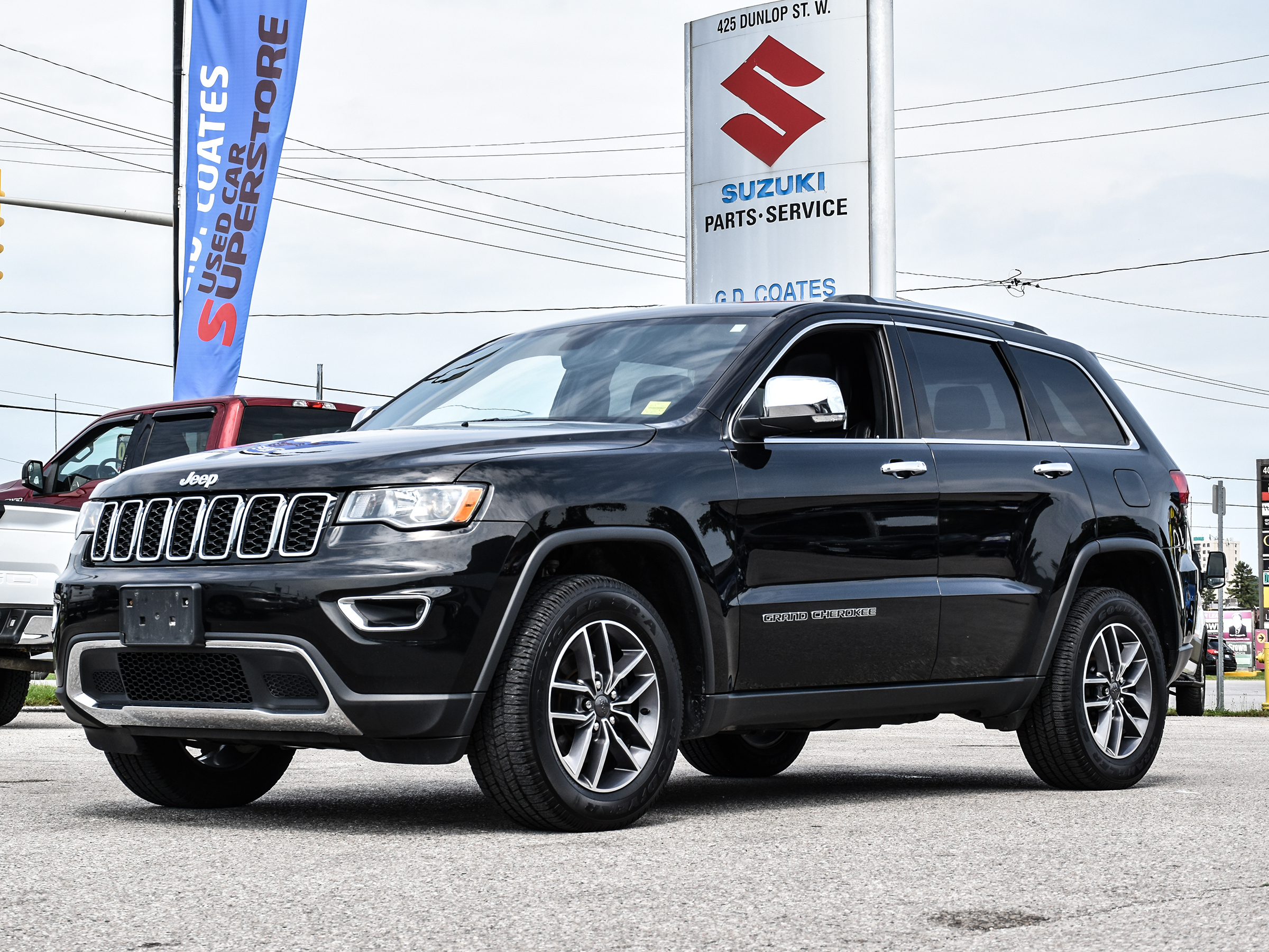 2019 Jeep Grand Cherokee Limited 4x4 ~NAV ~Backup Cam ~Bluetooth ~Sunroof 