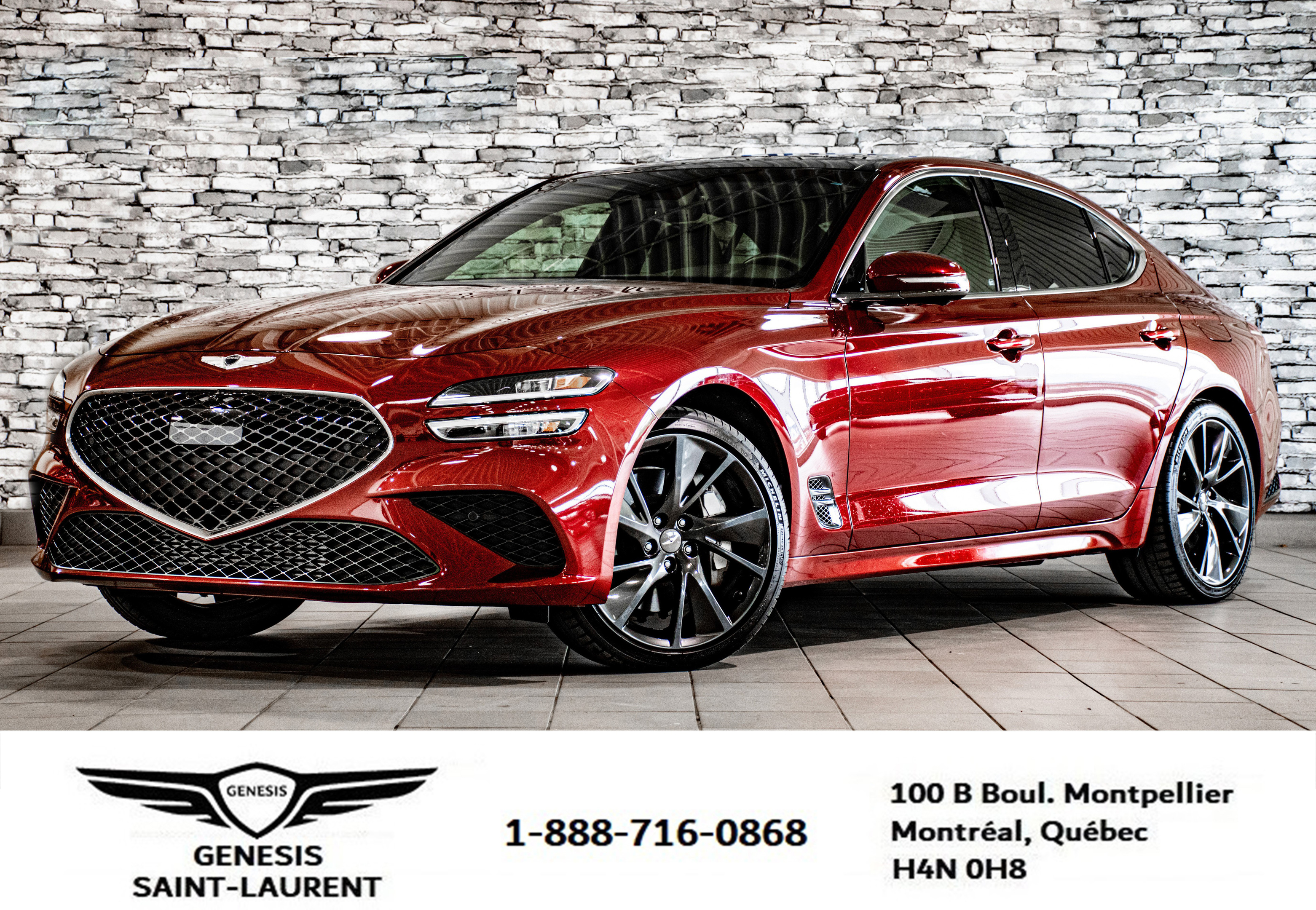 2025 Genesis G70 G70 3.3T SPORT AWD TOIT OUVRANT NAVIGATION CUIR