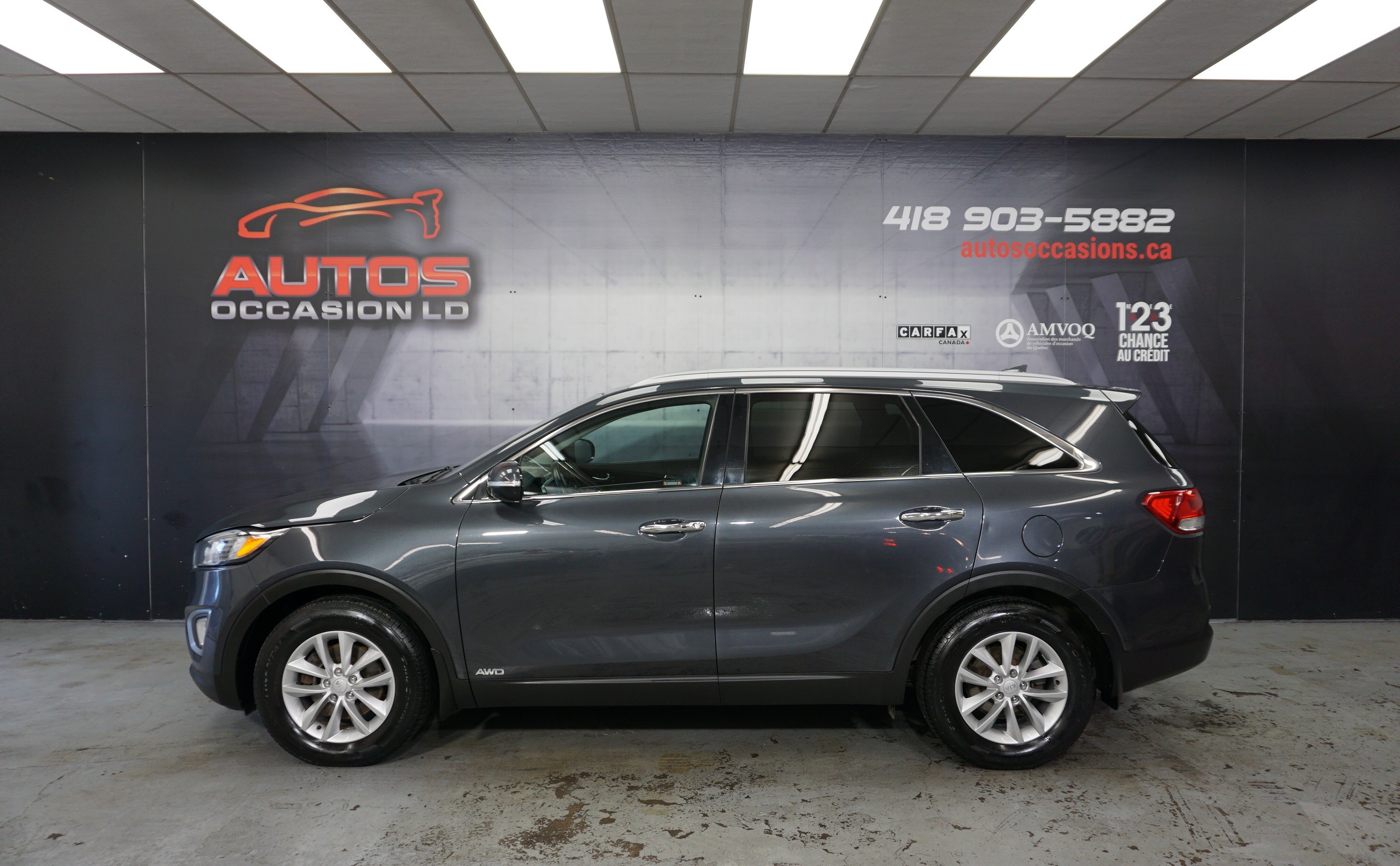 2018 Kia Sorento LX TURBO AWD 2.0T SIÈGE CAM BLUETOOTH 126 790 KM 