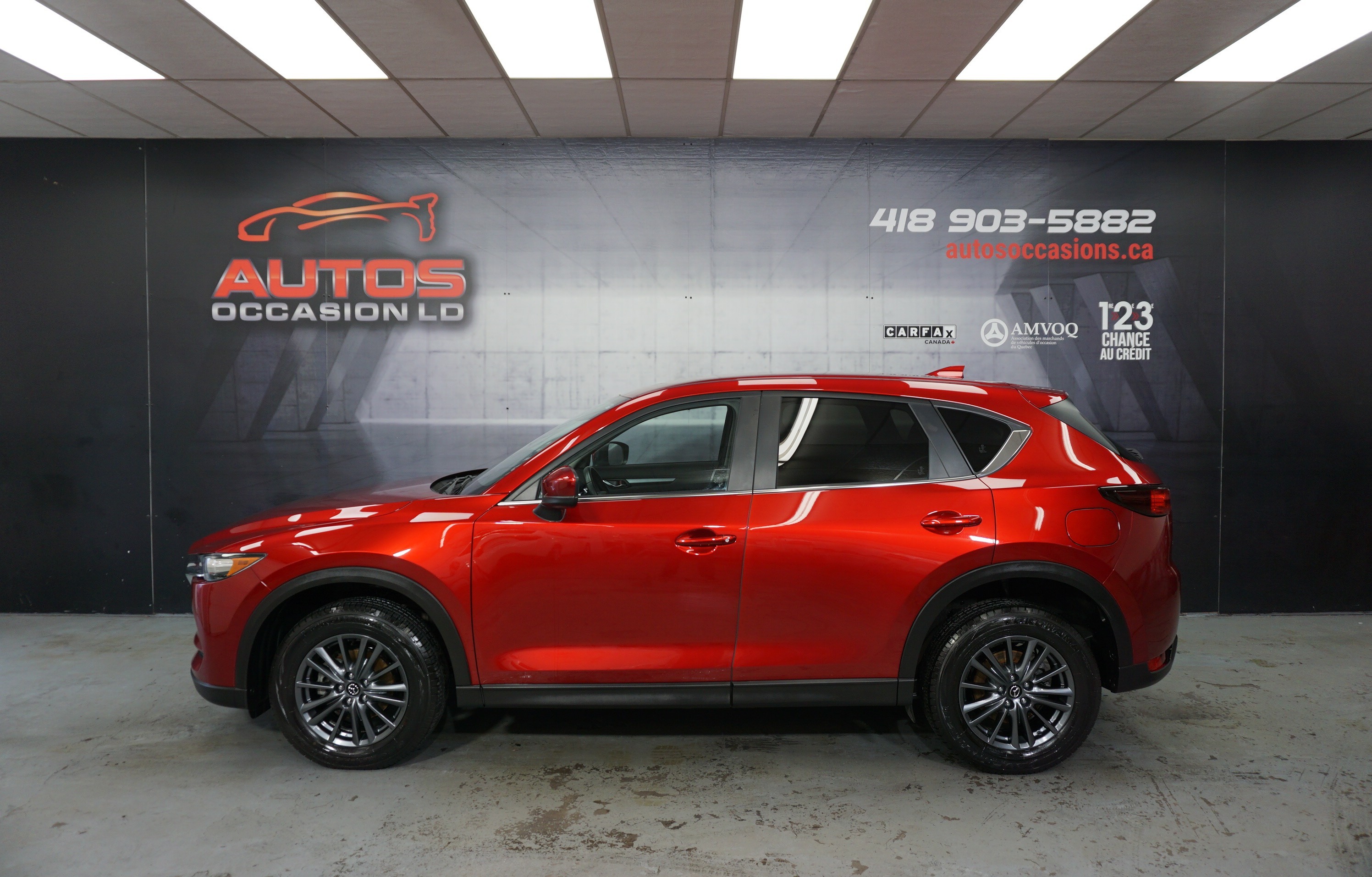 2021 Mazda CX-5 GS AWD AUTO SIÈGES CUIR CAMERA DÉMARREUR 29 821 KM