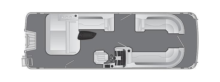 Bennington Marine L25 Swingback 