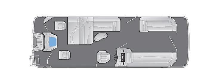 Bennington Marine S25 Fishing 