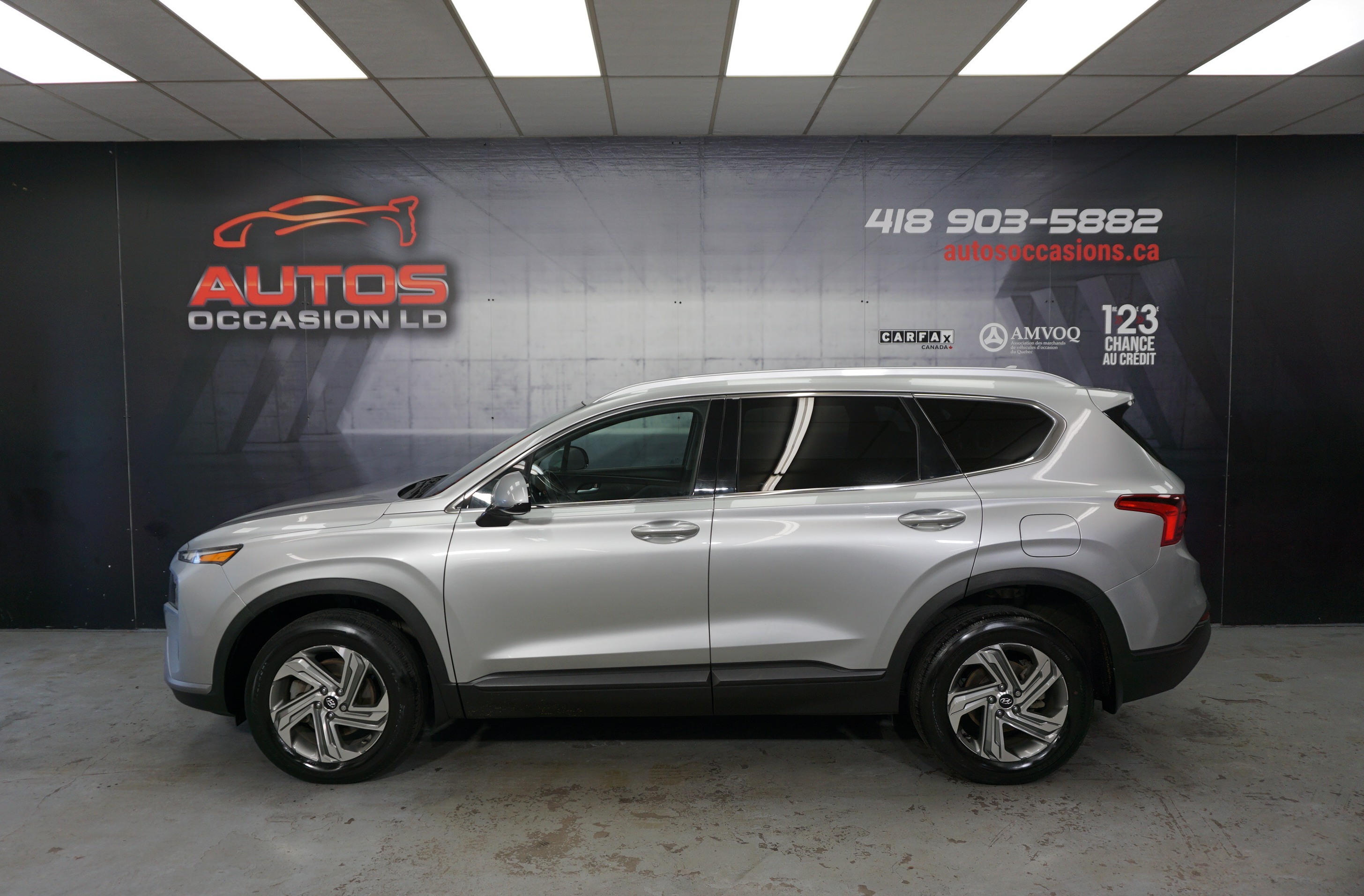 2021 Hyundai Santa Fe ESSENTIAL AWD MAGS SIÈGES BLUETOOTH CAM 88 539 KM