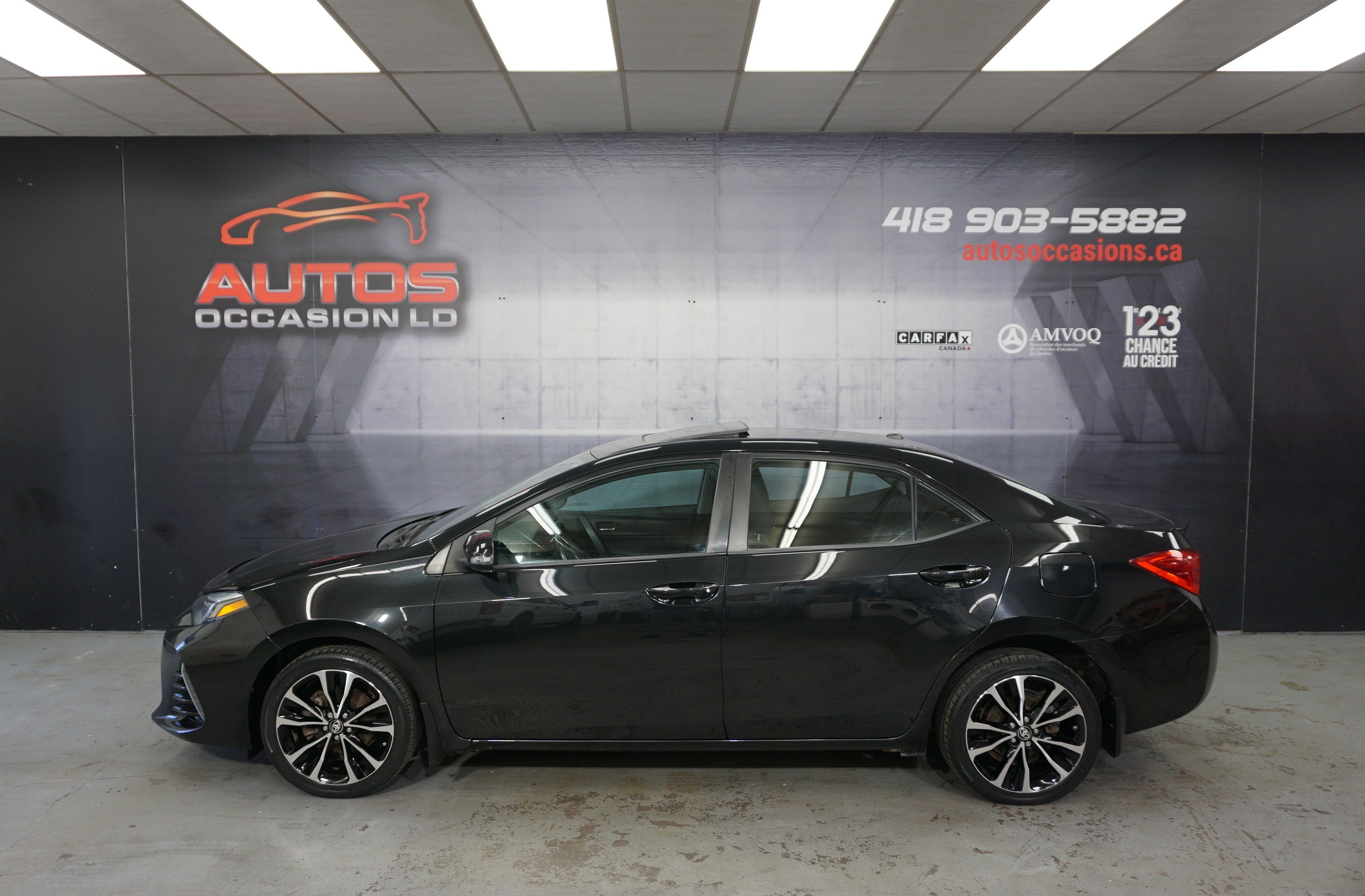 2018 Toyota Corolla XSE CVT FULL TOIT CUIR SIÈGES BLUETOOTH 113 451 KM