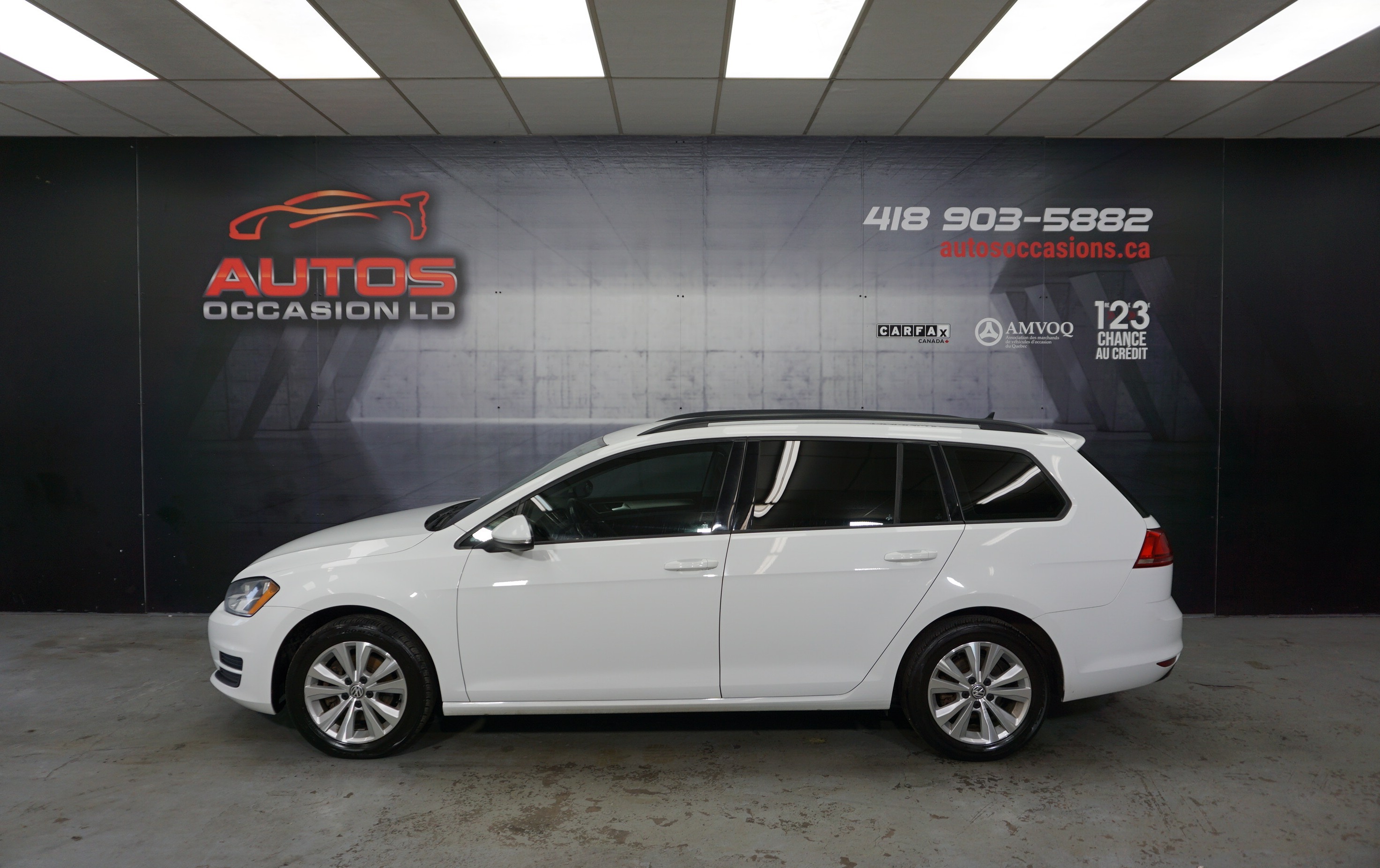2016 Volkswagen Golf SportWagen TRENDLINE 1.8 TSI MAN MAGS SIÈGES CAM 128 515 KM 