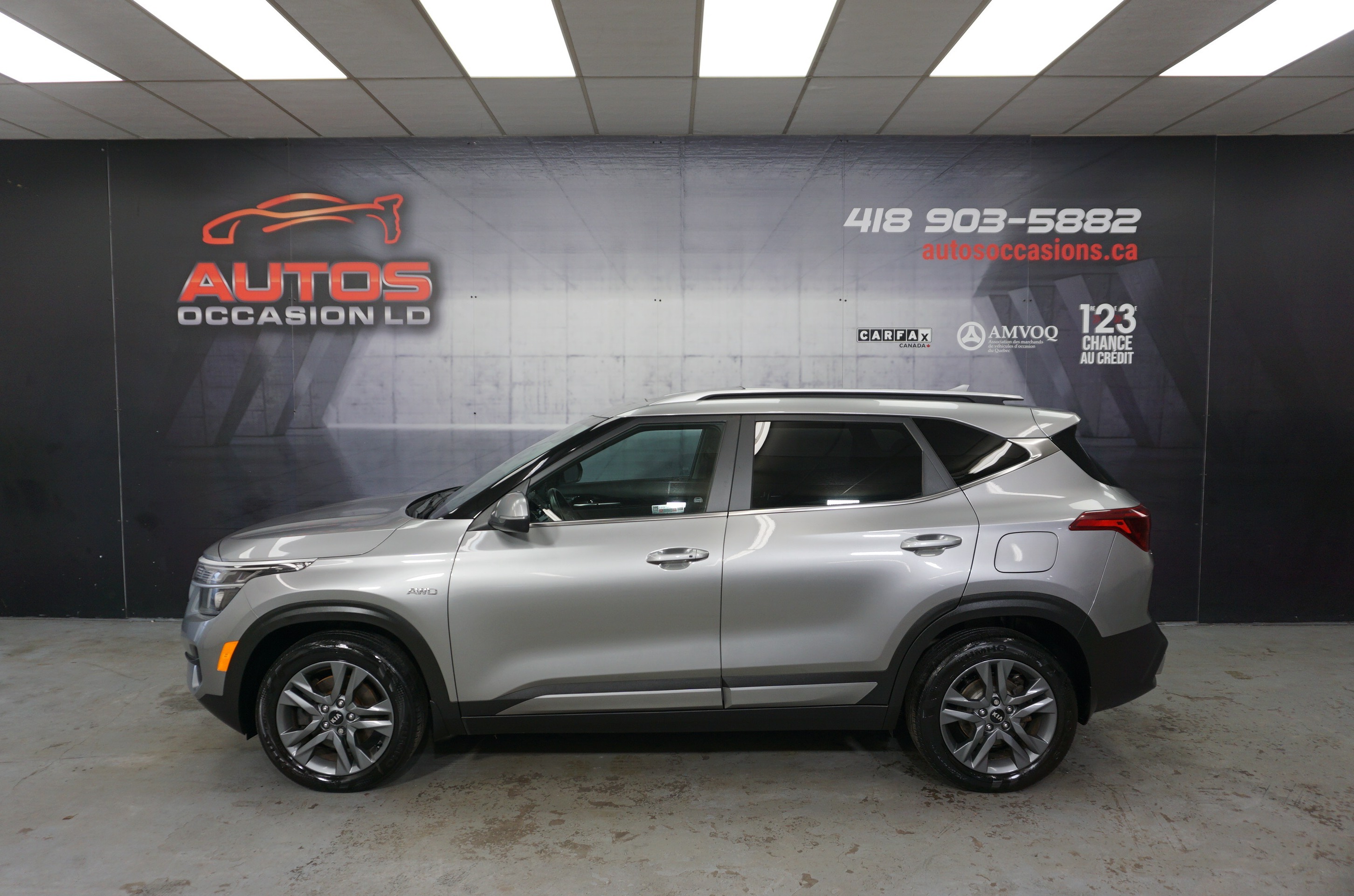 2021 Kia Seltos EX AWD AUTO - CUIR - TOIT OUVRANT CAMERA 70 658 KM